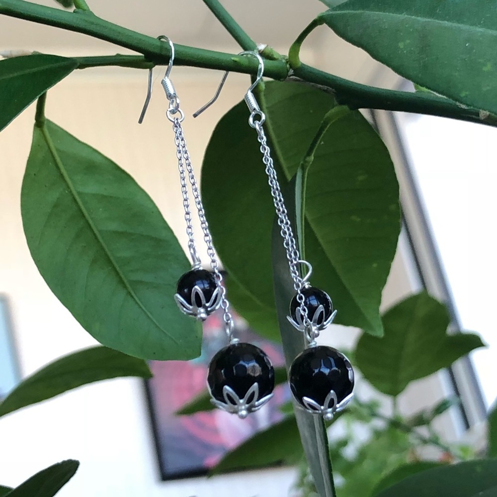 Sterling Silver Dangle Earrings